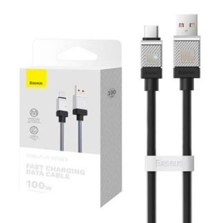 Baseus CoolPlay Series Fast Charging Cable USB to Type-C 100W - 1m Black