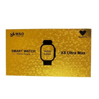 X8 Ultra MAX GOLD 49mm Bluetooth Smartwatch with Smart Calling
